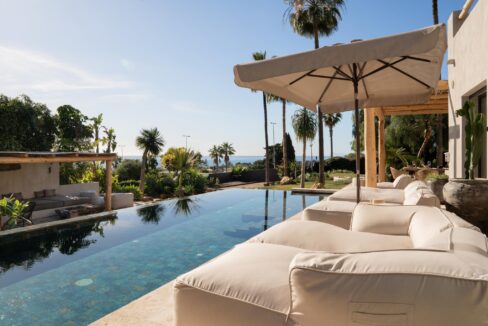 Pool view Unique Villa for Sale in Selwo, Estepona