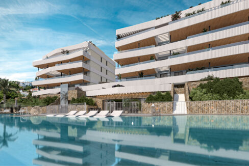 Pool New Built Apartment for Sale in Mijas, Costa del Sol, Spain