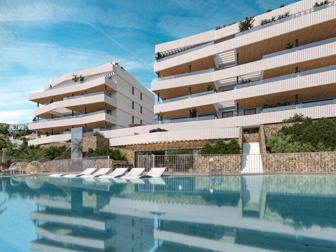 Pool New Built Apartment for Sale in Mijas, Costa del Sol, Spain