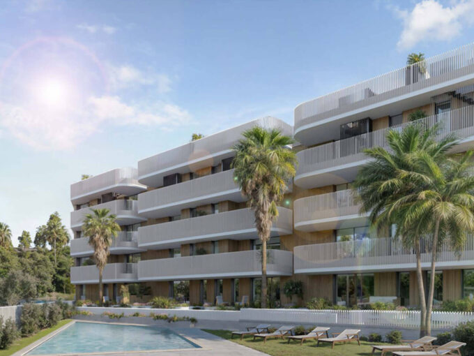 Exterior New Apartment for Sale in the Heart of Estepona, Marbella
