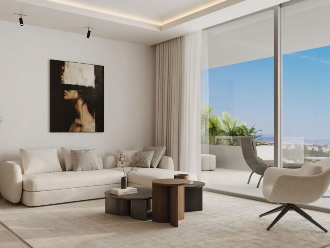 Living space New Apartment for Sale in San Pedro de Alcantara, Marbella
