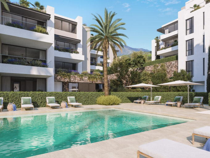 Pool Bright and Spacious Apartment for Sale in Estepona. Marbella