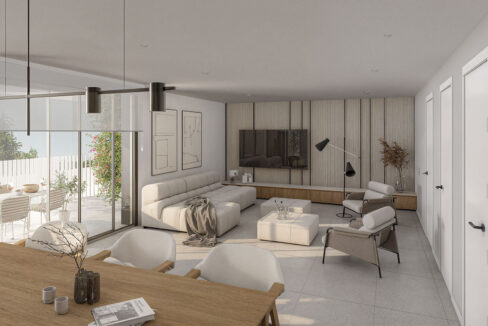 Salon New Apartment for Sale in the Heart of Estepona, Marbella