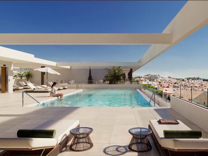 Sky pool New Built Apartment for Sale in Fuengirola, Marbella, Costa del Sol