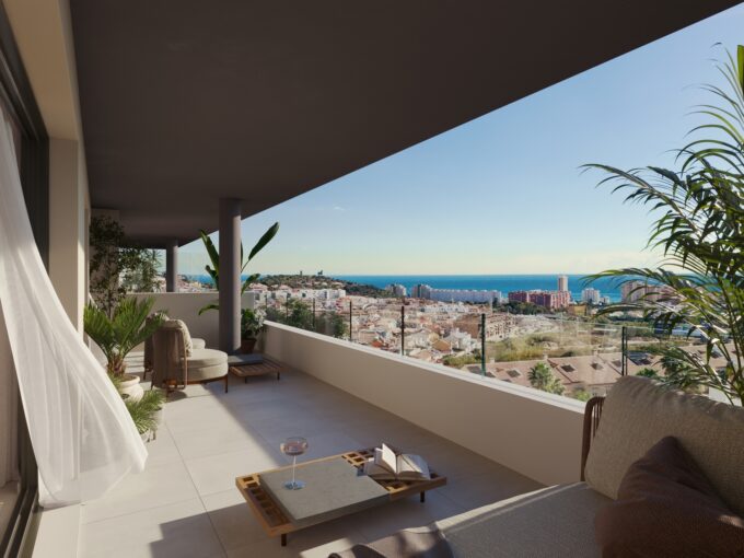 terrace New Built Apartment for Sale in Fuengirola, Marbella, Costa del Sol