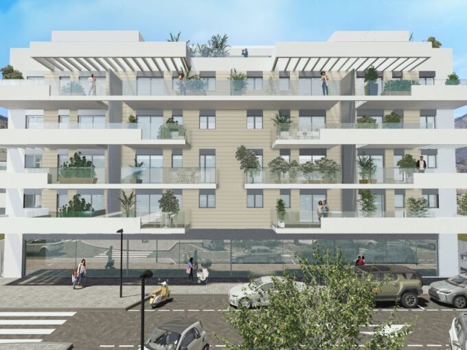 Exterior New Apartment for Sale in Las Lagunas, Mijas, Costa del Sol