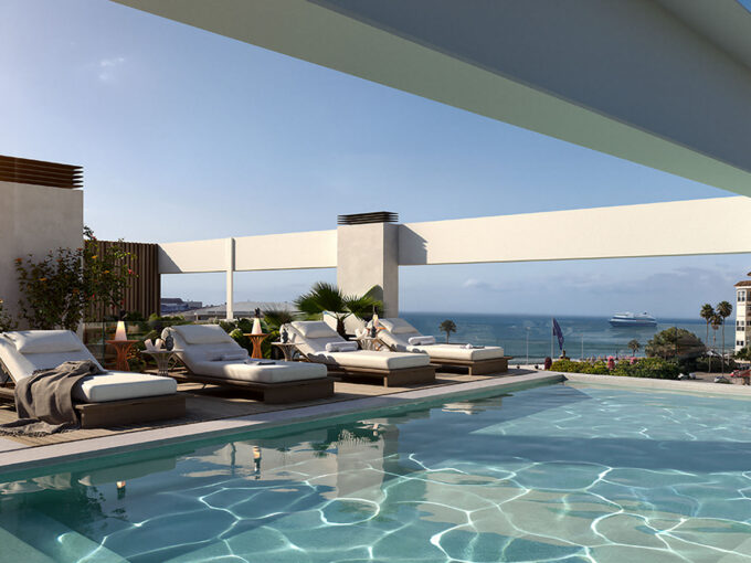 Pool New Boutique Apartment for Sale in Estepona, Marbella, Spain