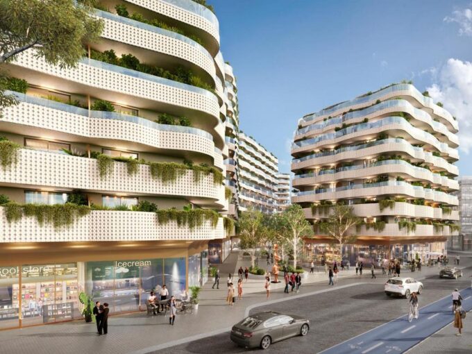 Clozer view from New Contemporary Apartment for Sale in Gibraltar
