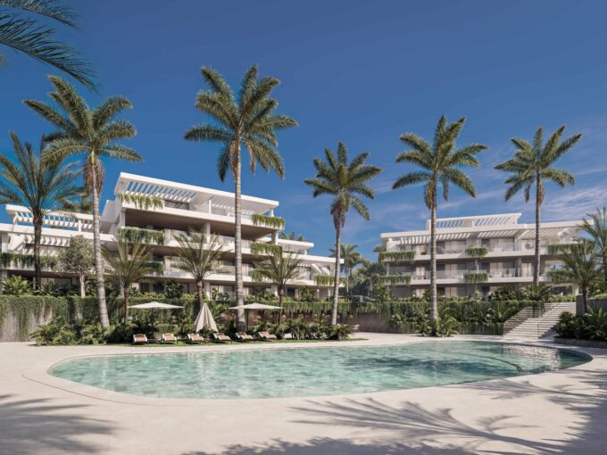 Complex New Built Apartment for Sale in Estepona, Costa del Sol, Spain