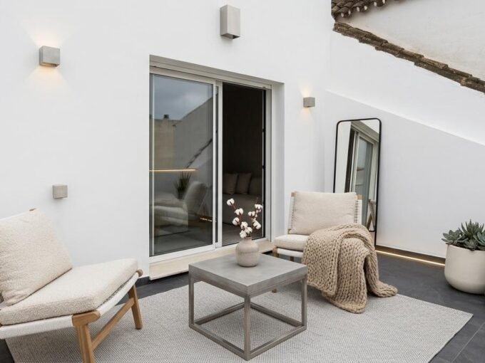 Deco terrace New Beachside Apartment for Sale in Fuengirola