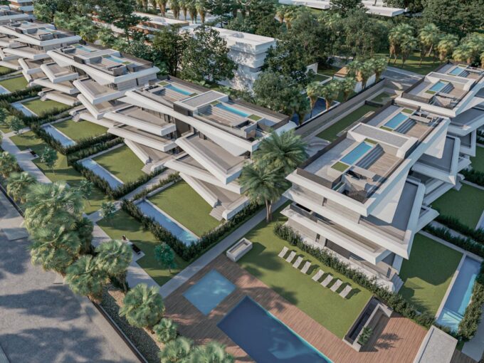 Exterior from New Apartment for Sale on The New Golden Mile, Estepona, Costa del Sol