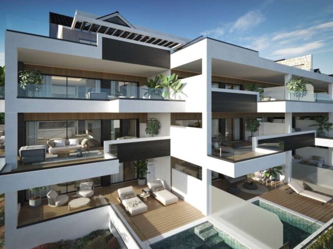 Private pool New Built Apartment for Sale in Benalmádena, Marbella, Spain
