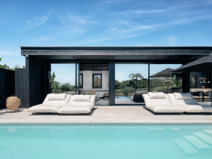 Pool area Frontline Golf Villa for Sale in Valle Romano